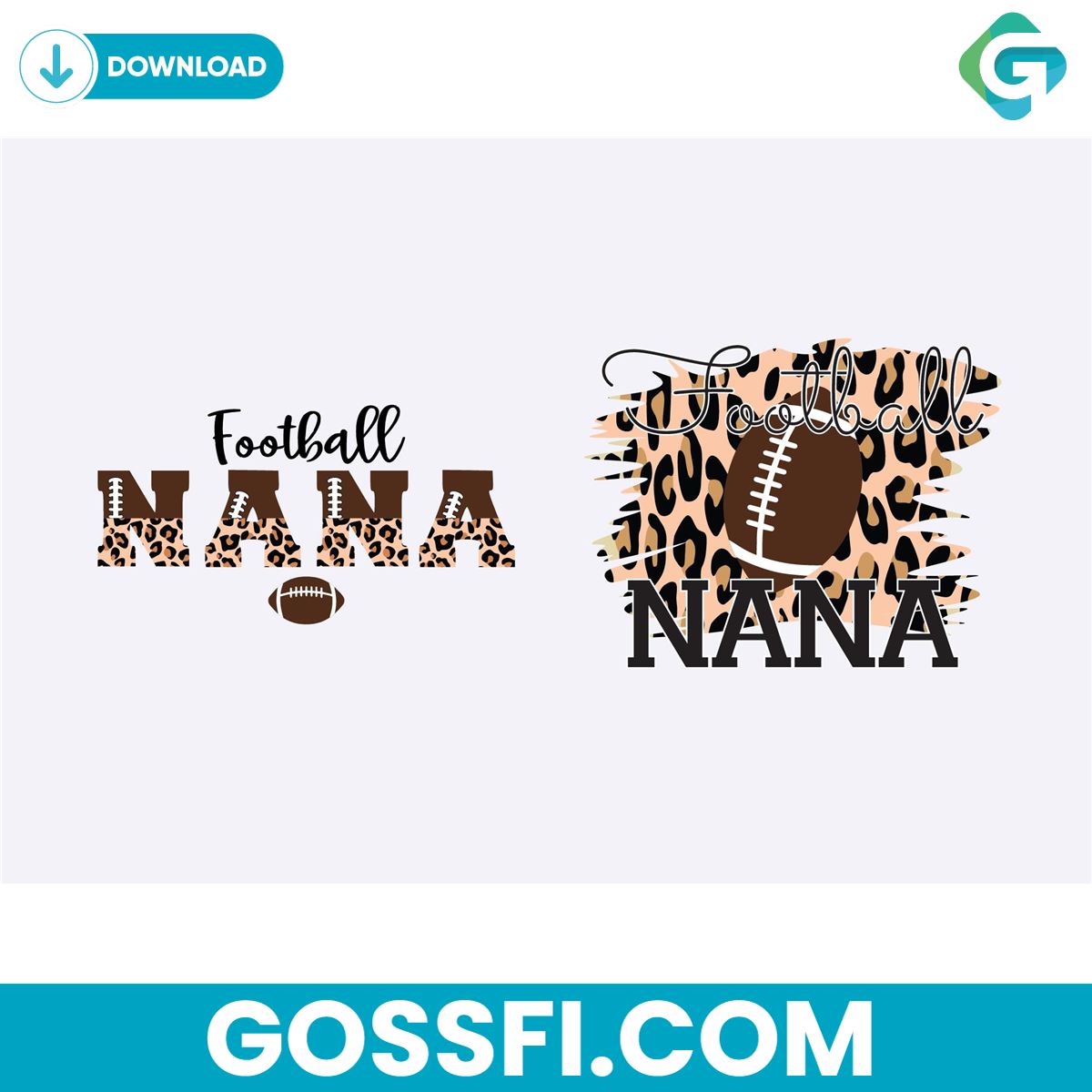 football-nana-svg-digital-download