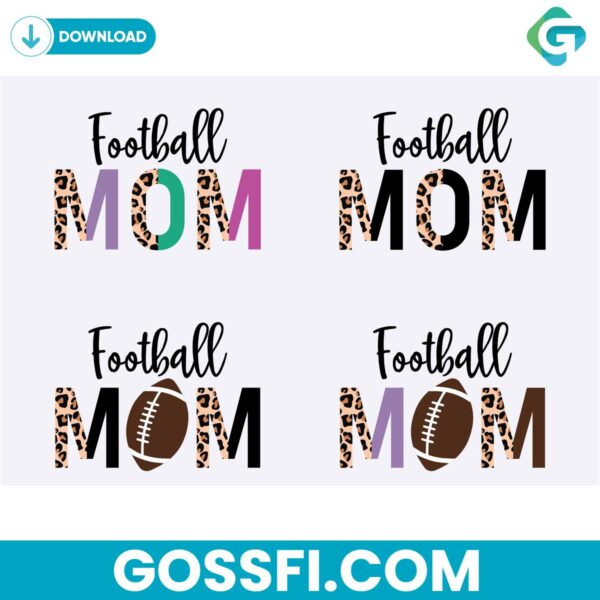 football-mom-svg-digital-download