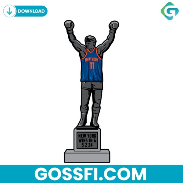 new-york-knicks-win-in-6-statue-svg-digital-download