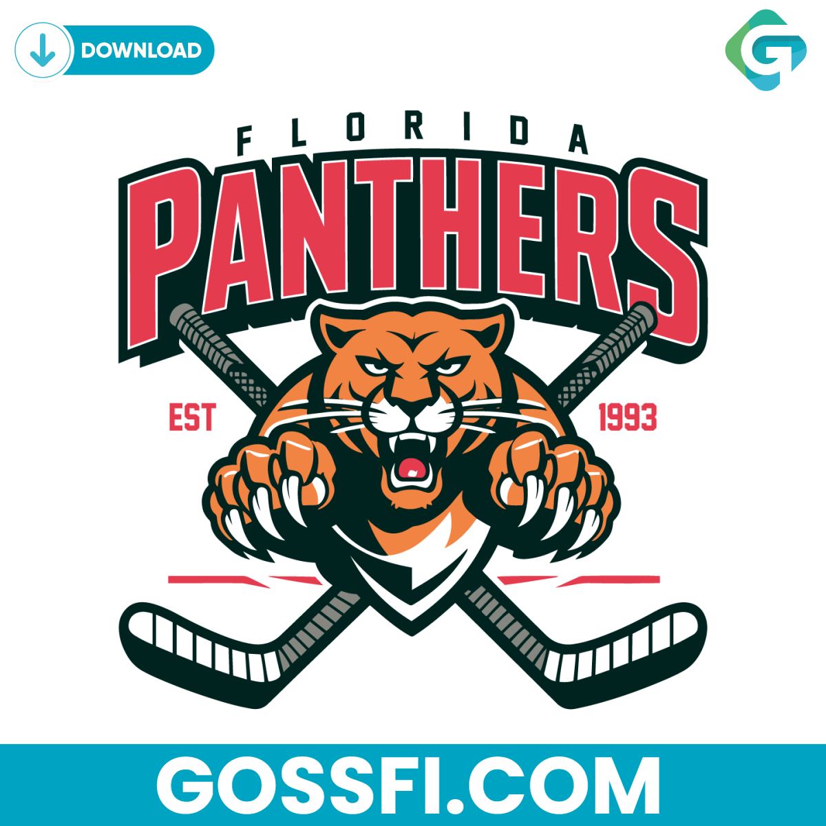 vintage-florida-panthers-hockey-1993-svg