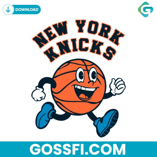 new-york-knicks-basketball-running-svg-digital-download