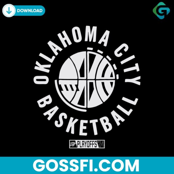 oklahoma-city-basketball-playoffs-2024-nba-svg