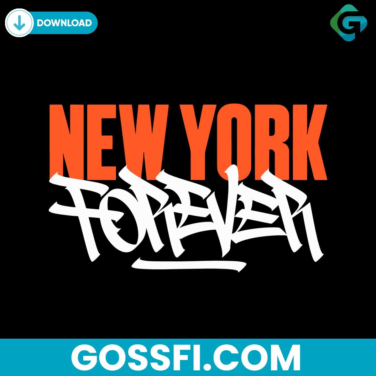 new-york-forever-knicks-basketball-svg-digital-download