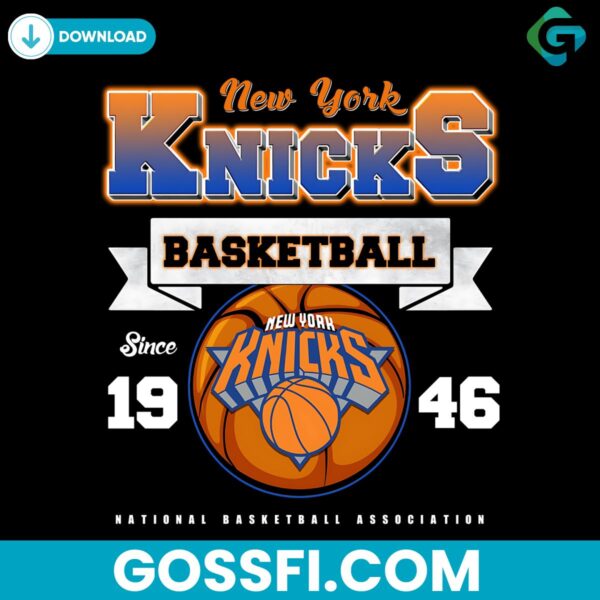 new-york-knicks-basketball-1946-nba-png