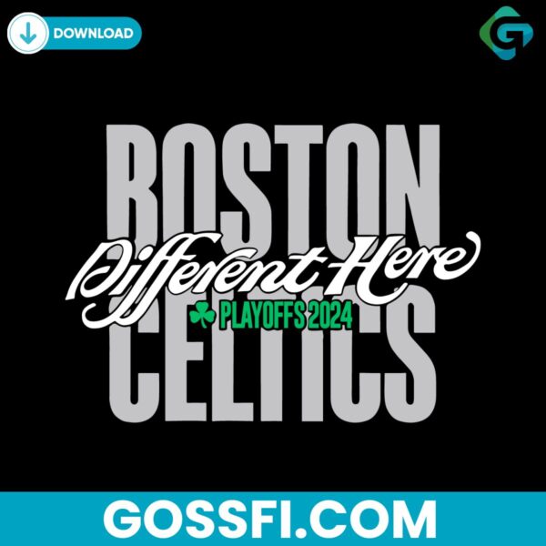 different-here-playoffs-2024-boston-celtics-svg