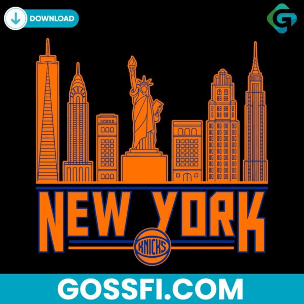 new-york-knicks-skyline-city-basketball-svg-digital-download
