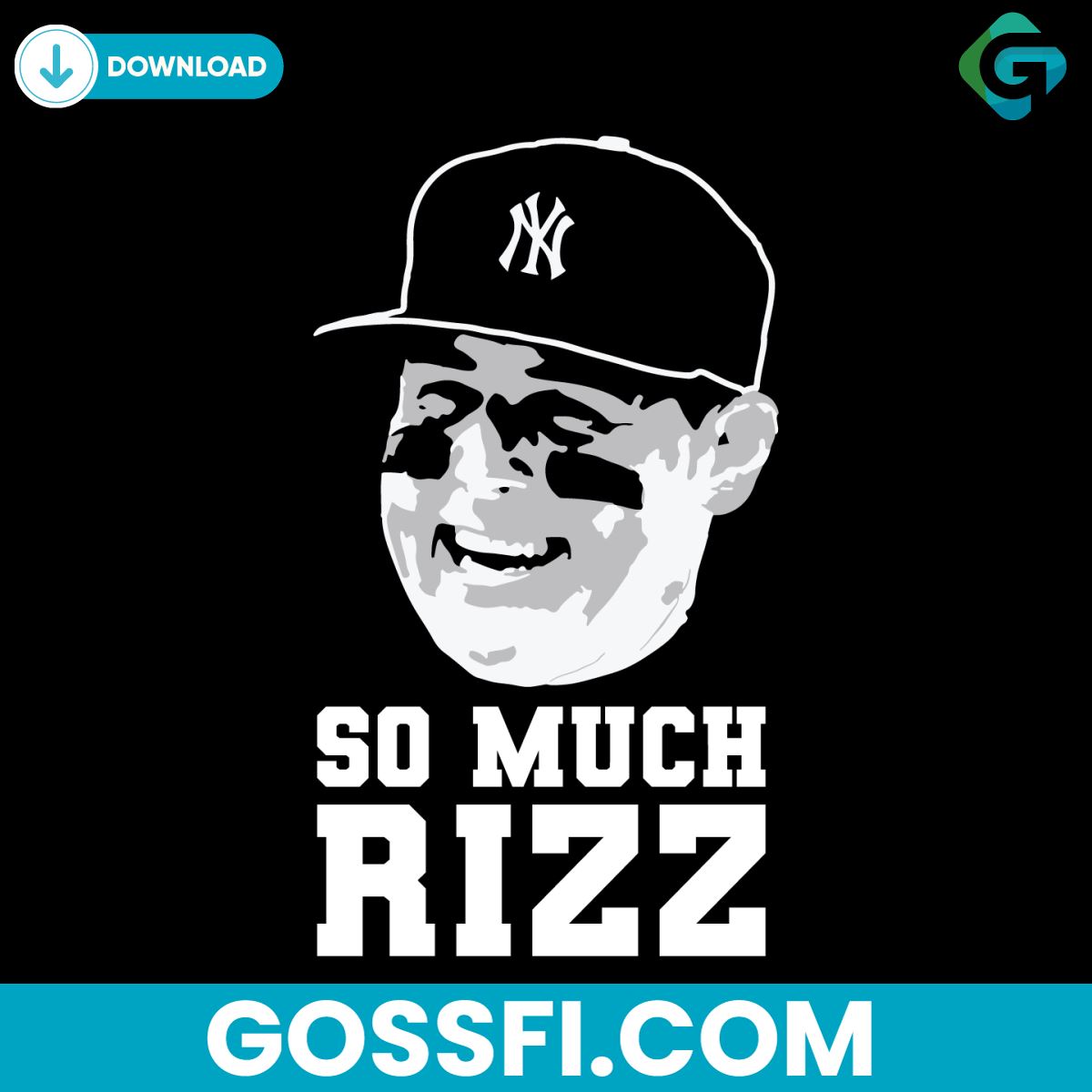 so-much-rizz-new-york-yankees-svg