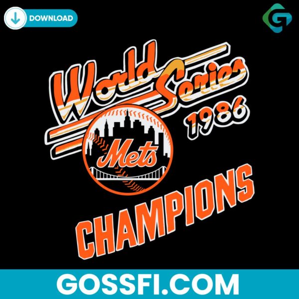 the-mets-world-series-champs-1986-svg