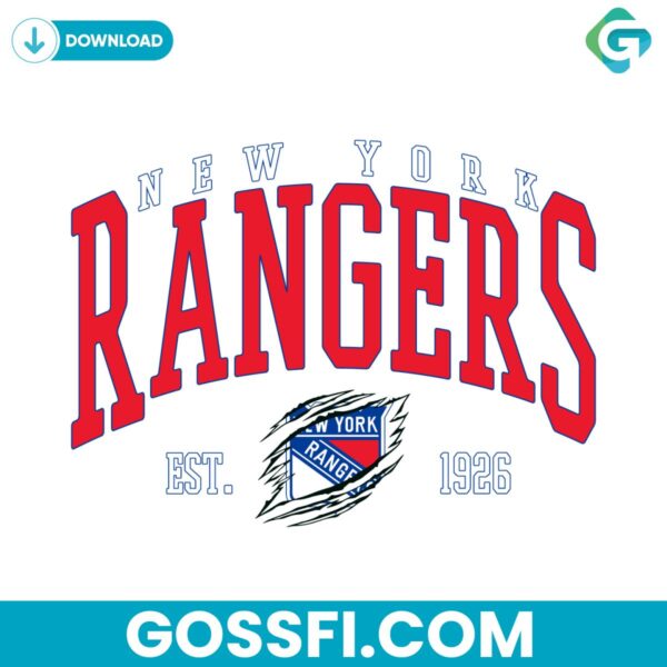 new-york-rangers-nhl-hockey-svg