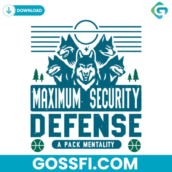 maximum-security-defense-minnesota-timberwolves-svg