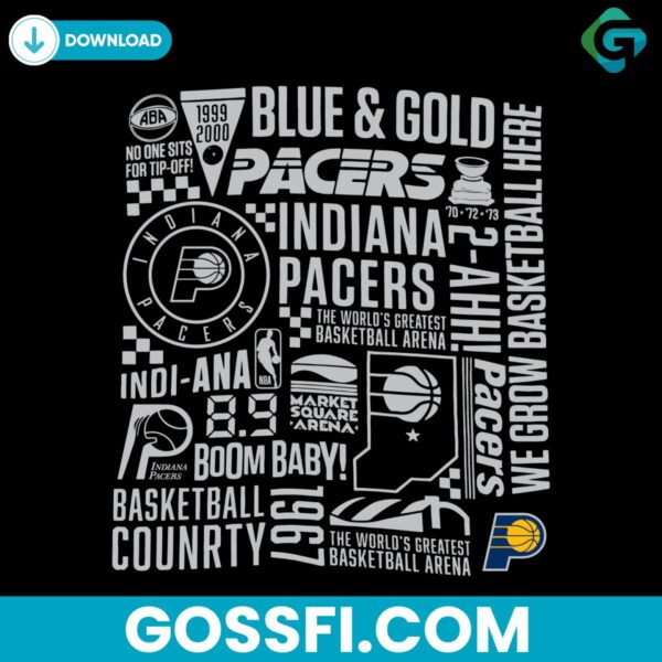 indiana-pacers-blue-and-gold-svg