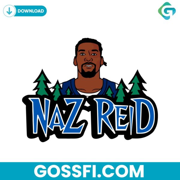 naz-reid-minnesota-basketball-player-svg-digital-download