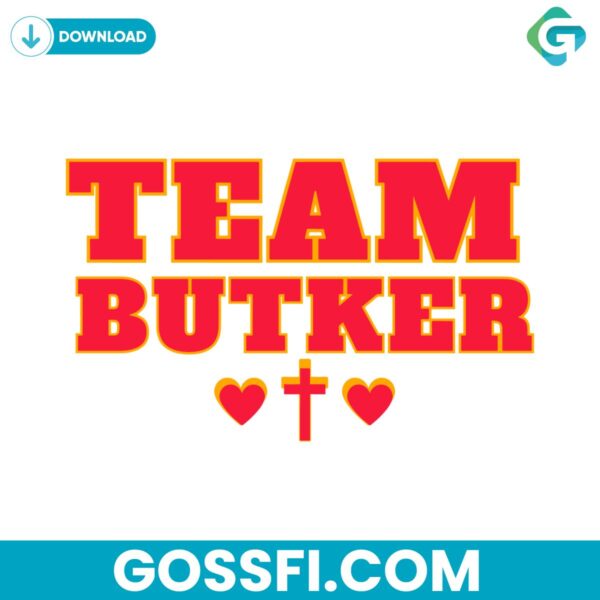 team-butker-mini-heart-kansas-city-chiefs-player-svg