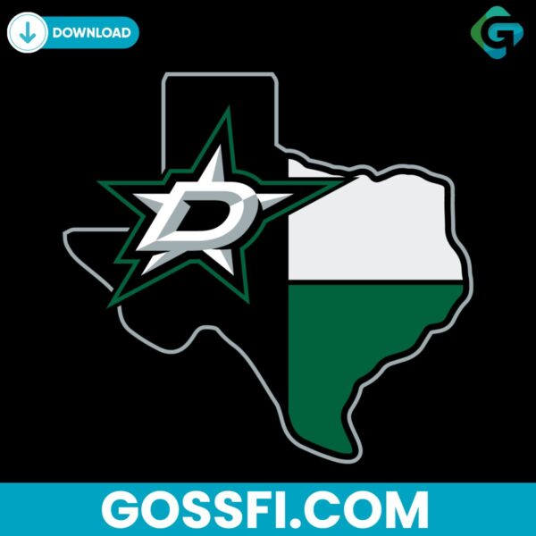 dallas-stars-nhl-retro-svg-digital-download