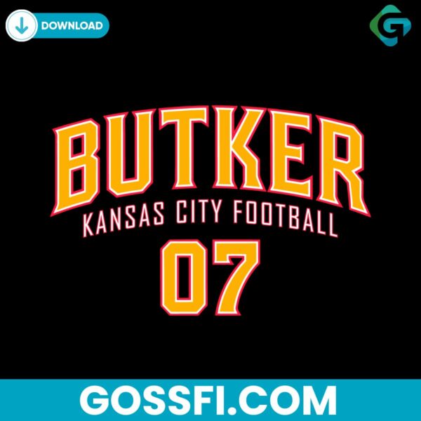 butker-kansas-city-football-player-svg-digital-download