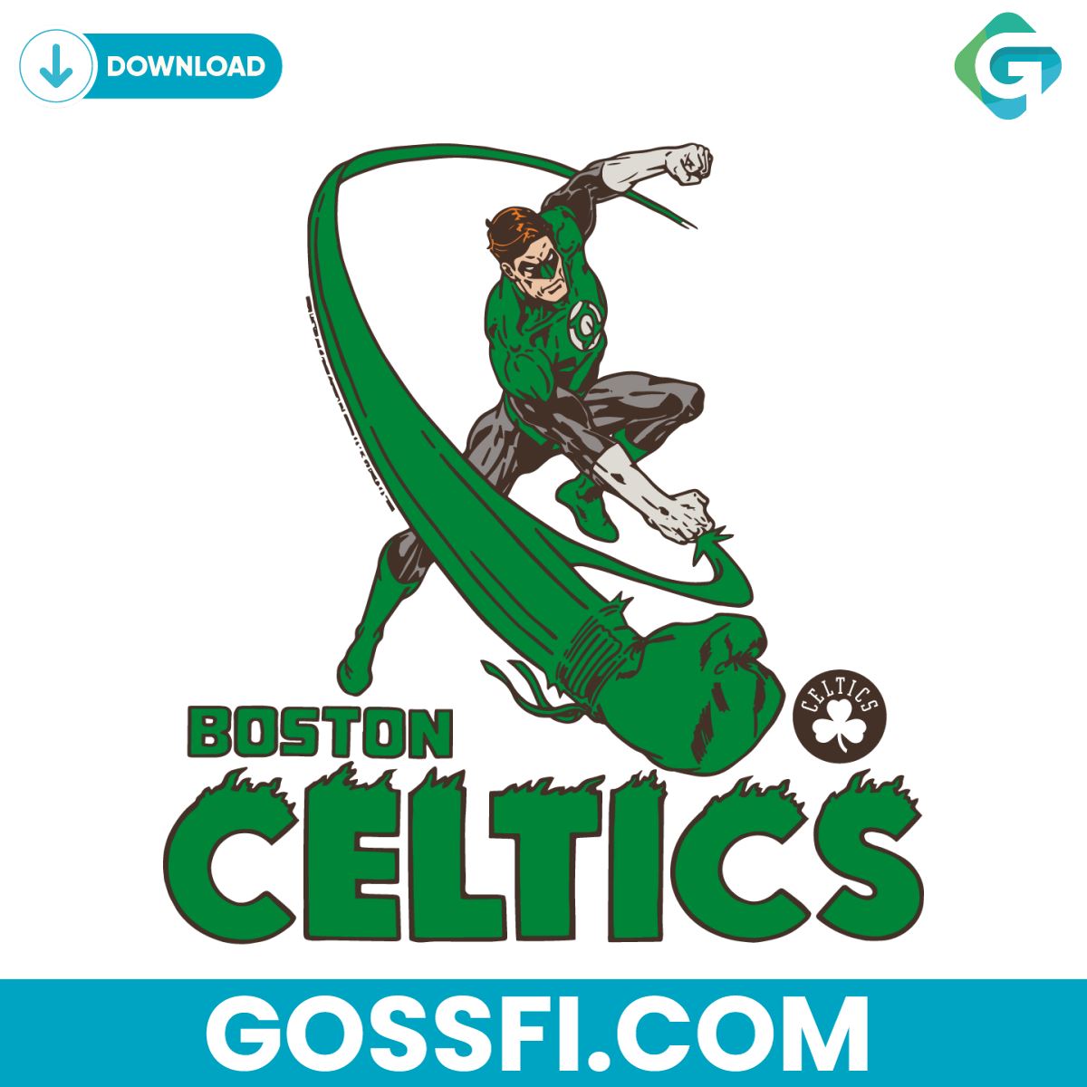 comics-the-green-lantern-x-boston-celtics-basketball-team