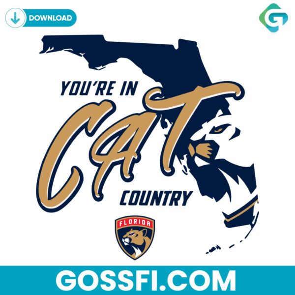 florida-panthers-cat-country-svg-digital-download