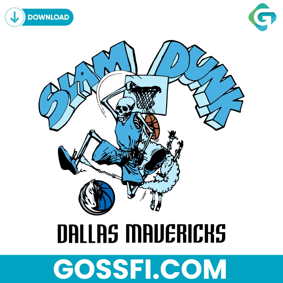 dallas-maverick-slam-dunk-svg-digital-download