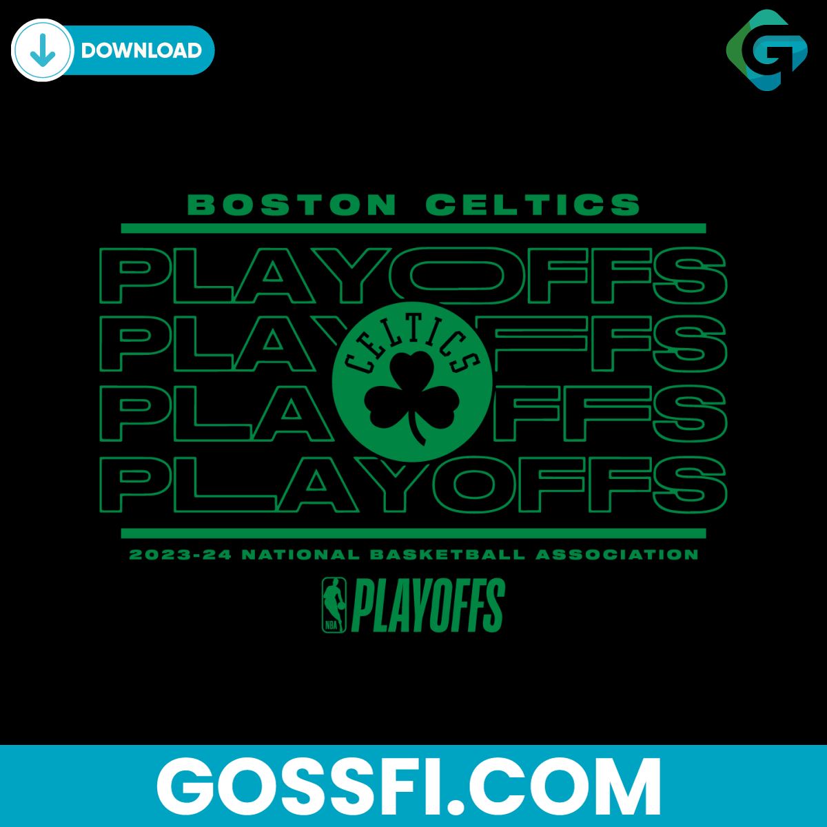 boston-celtics-2024-nba-playoffs-svg