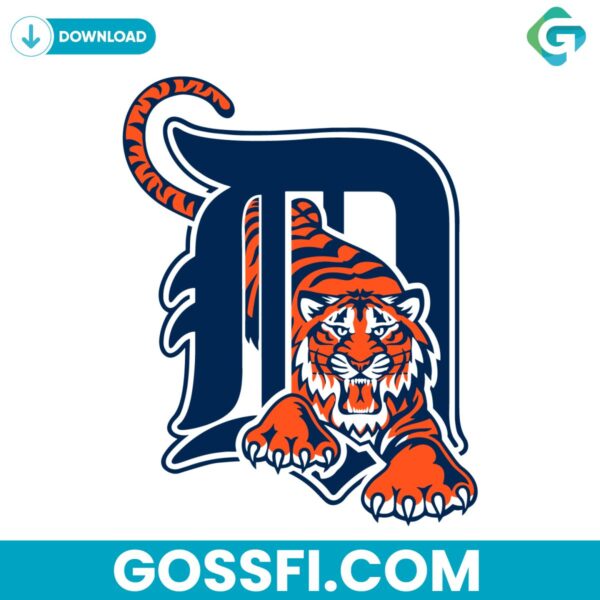 detroit-tigers-cooperstown-baseball-mlb-svg