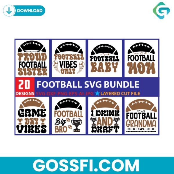 football-bundle-svg