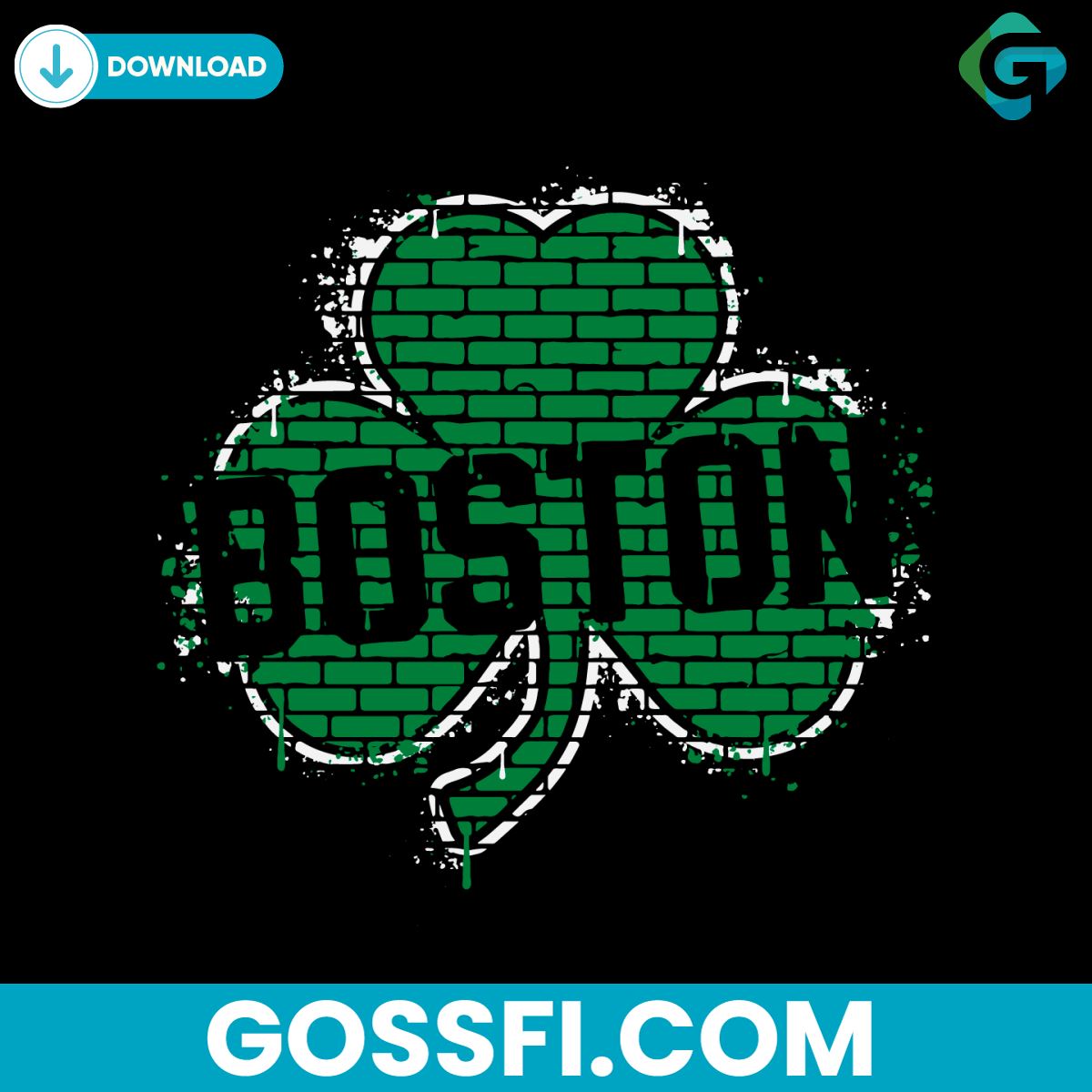 retro-boston-brick-wall-svg-digital-download