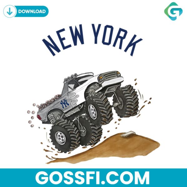 new-york-yankees-monster-truck-png