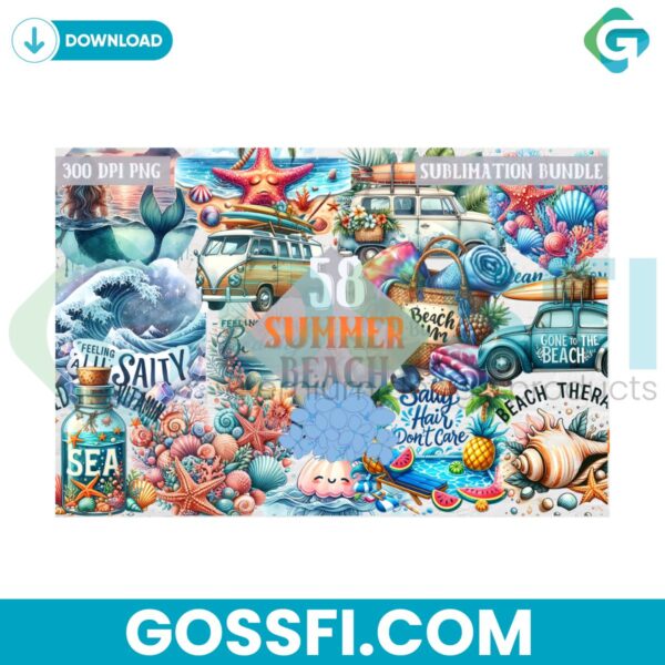 summer-beach-bundle-sublimation-png