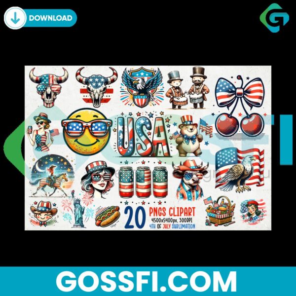 retro-vintage-4th-of-july-sublimation-png-bundle-1