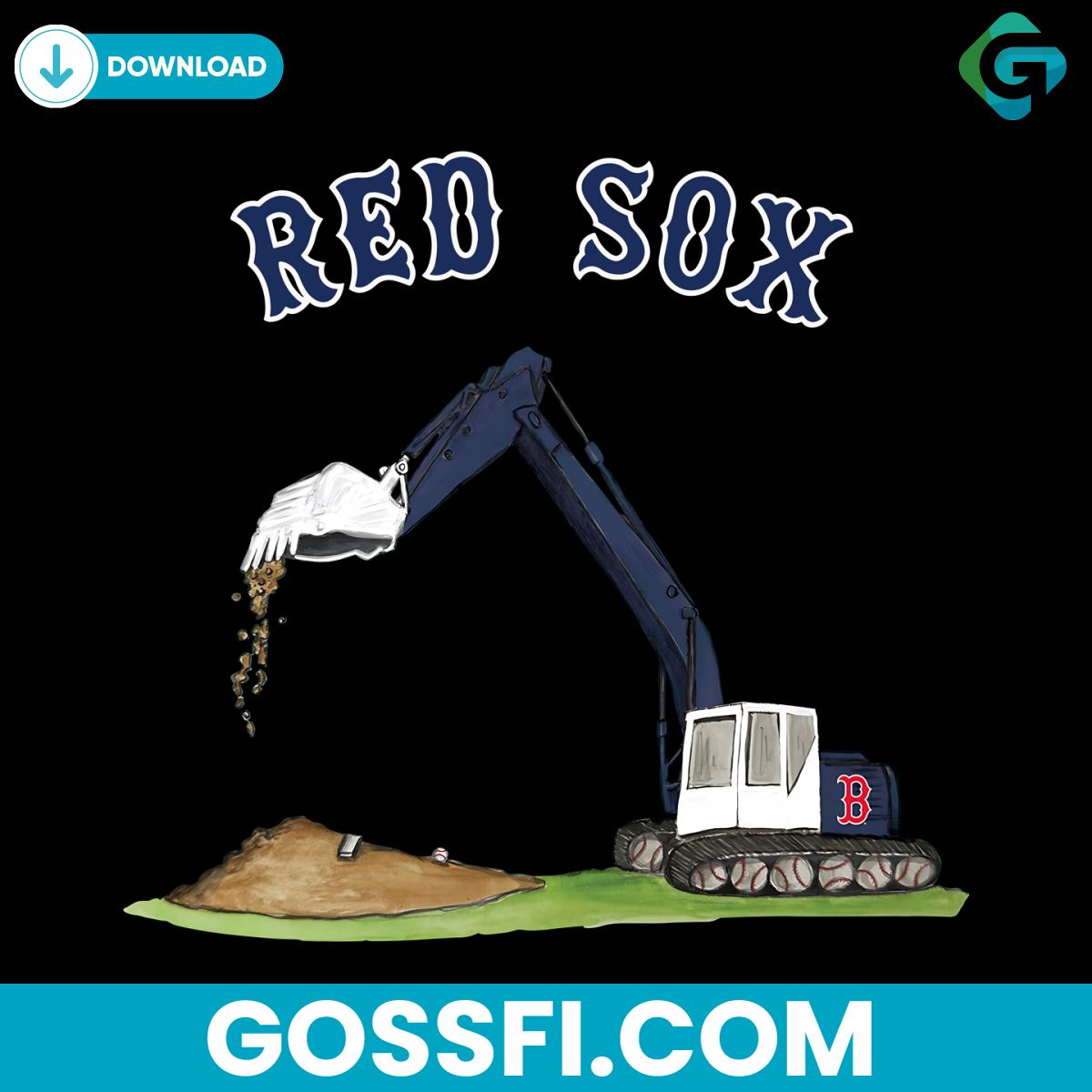 boston-red-sox-excavator-png-digital-download