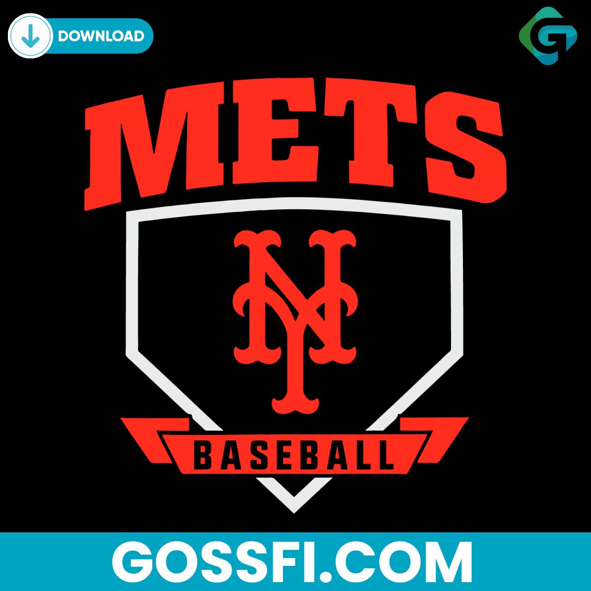 home-runer-new-york-mets-svg