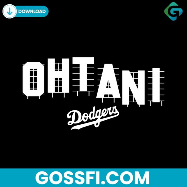 los-angeles-dodgers-shohei-ohtani-mlb-svg