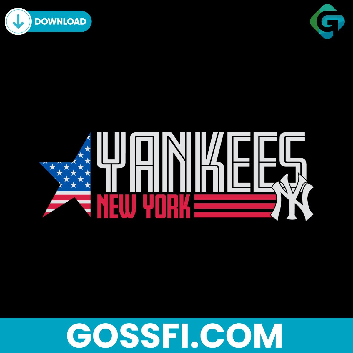new-york-yankees-star-america-svg-digital-download