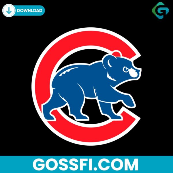 chicago-cubs-bear-baseball-blub-svg