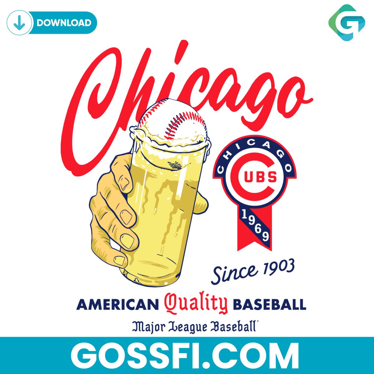 chicago-cubs-usb-since-1903-arimeca-quality-baseball-svg