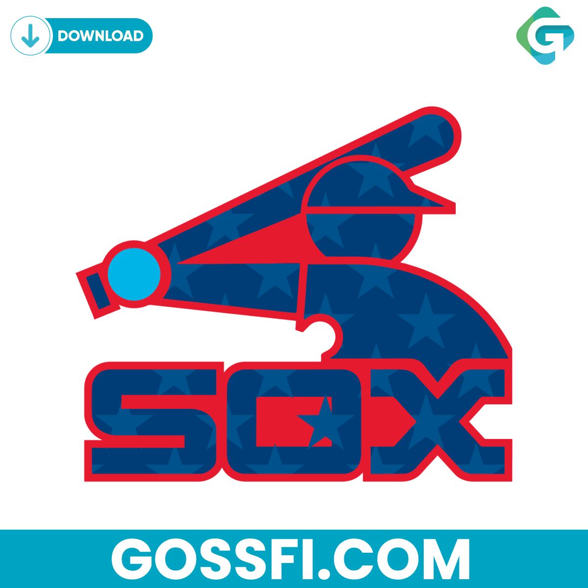 chicago-white-sox-playing-baseball-svg