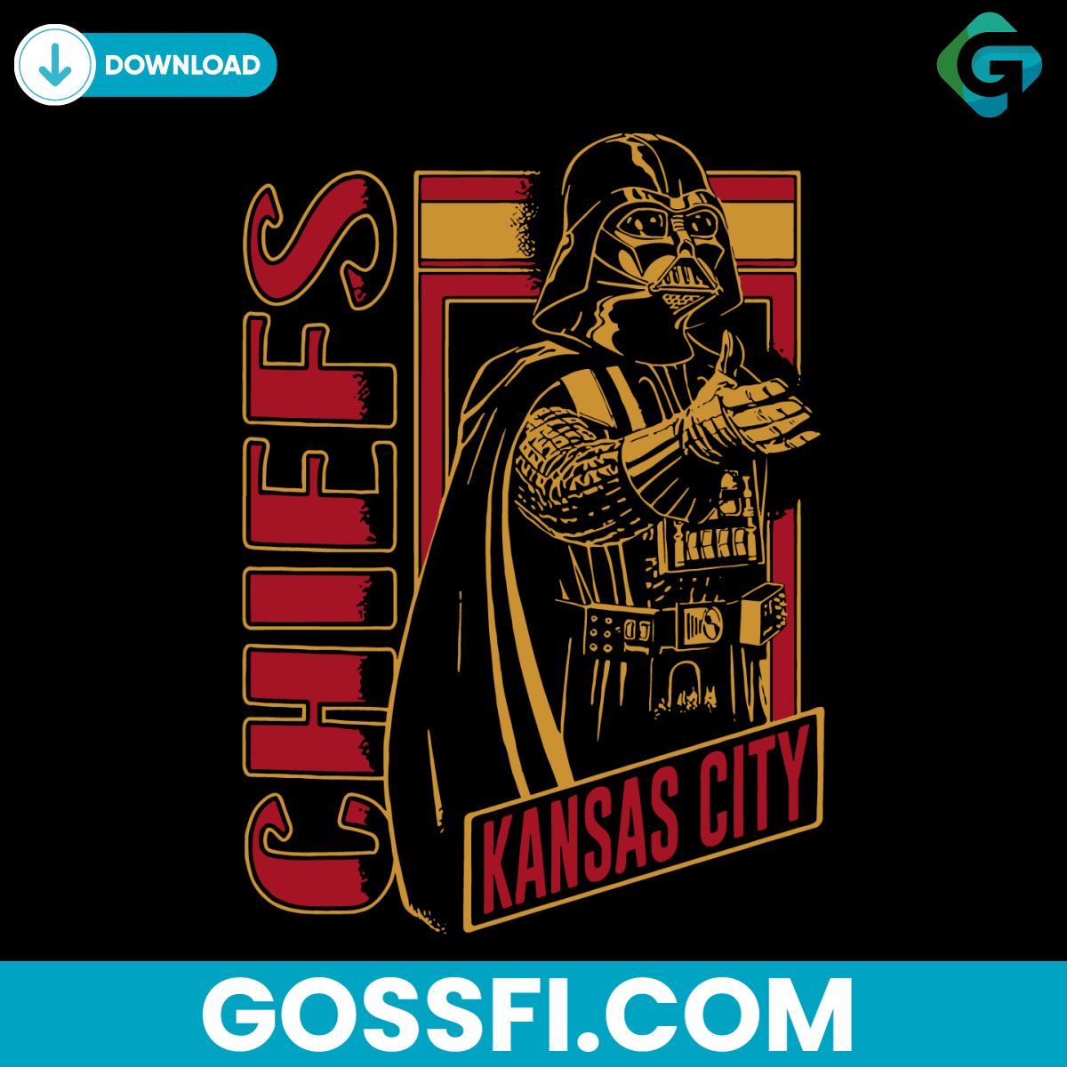 kansas-city-cchiefsblack-vader-svg-digital-download