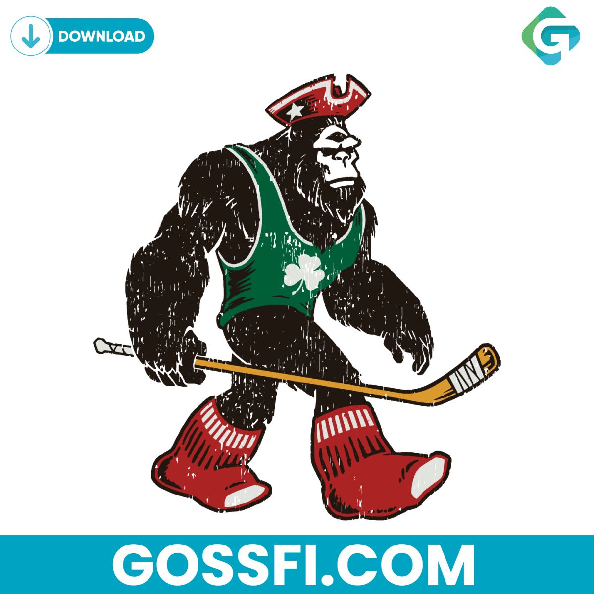 massquatch-boston-celtics-baseball-nba-svg