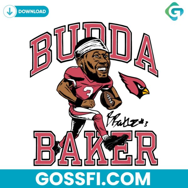 cardinals-budda-baker-signature-svg-digital-download