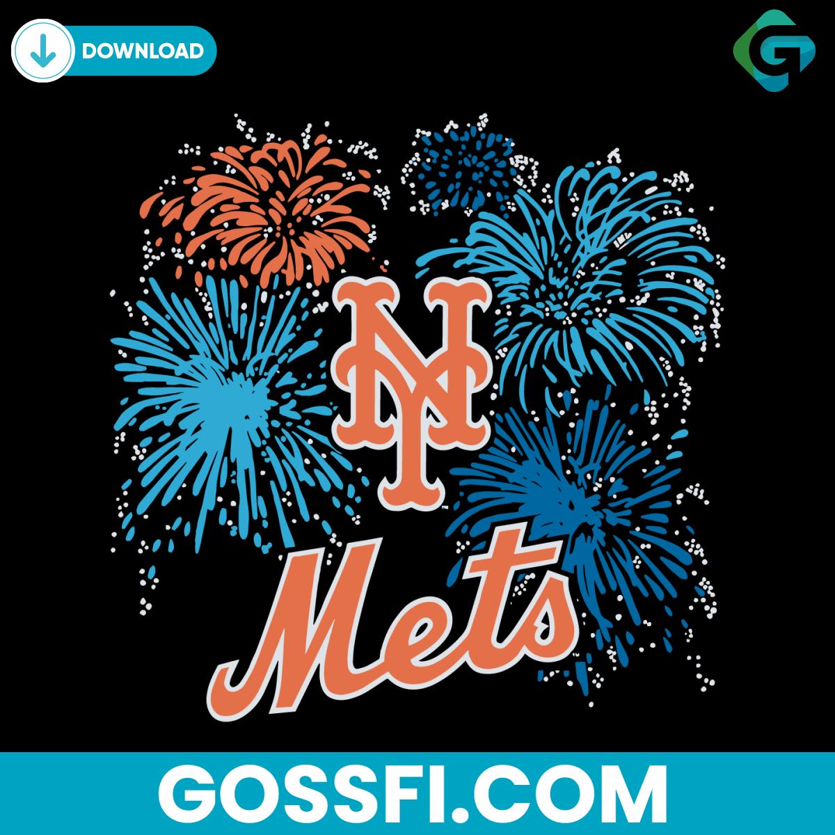 new-york-mets-fireworks-baseball-mlb-svg