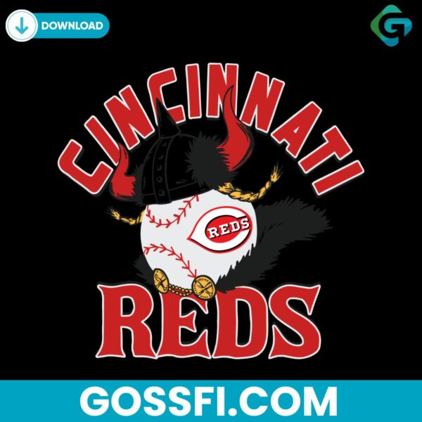 cincinnati-reds-viking-mlb-baseball-svg