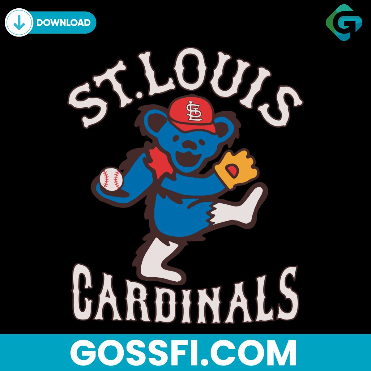 st-louis-cardinals-mlb-team-grateful-dead-svg