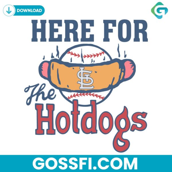 st-louis-cardinals-here-for-the-hotdogs-svg