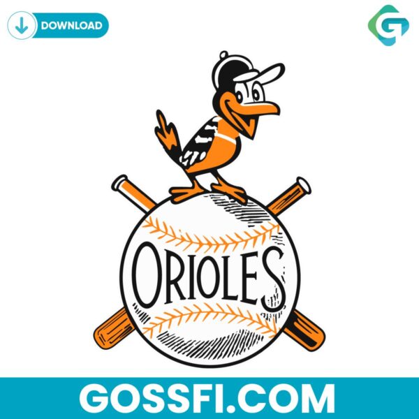 baltimore-orioles-bird-baseball-mlb-team-svg