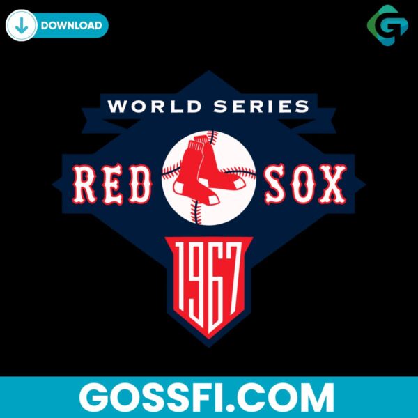 world-series-1967-boston-red-sox-mlb-baseball-svg