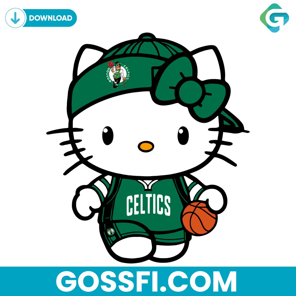 hello-kitty-boston-celtics-nba-basketball-svg-digital-download