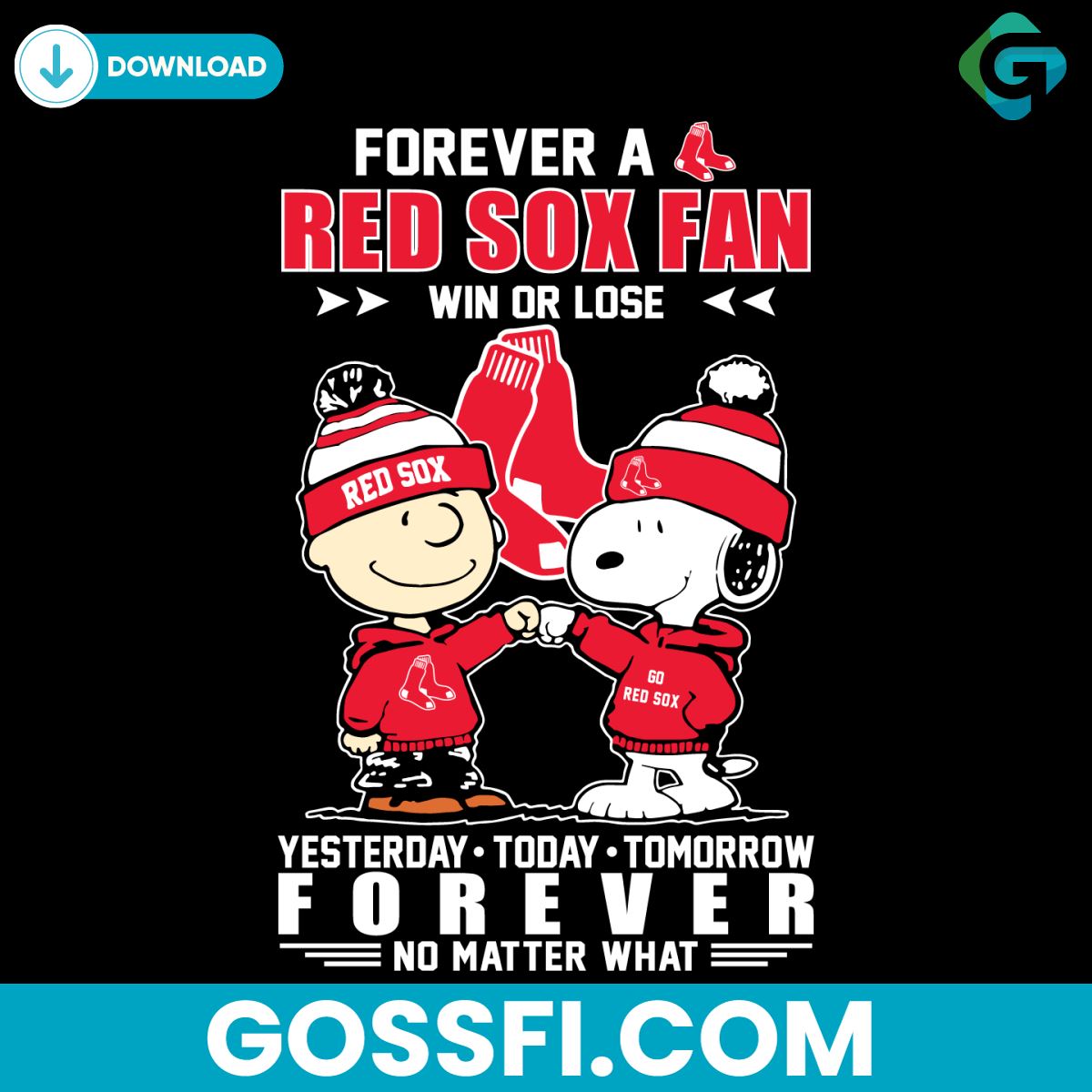 charlie-brown-and-snoopy-forever-a-red-sox-fan-win-or-lose-svg