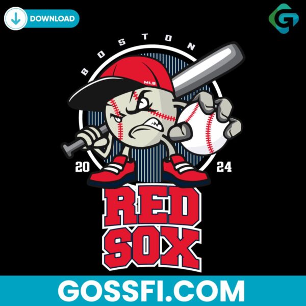 custom-boston-red-sox-baseball-mlb-club-power-2024-season-svg