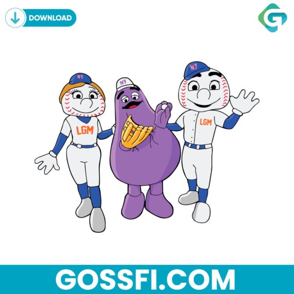 new-york-mets-and-friends-grimace-monster-mlb-svg