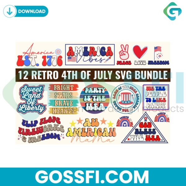 12-retro-4th-of-july-svg-bundle